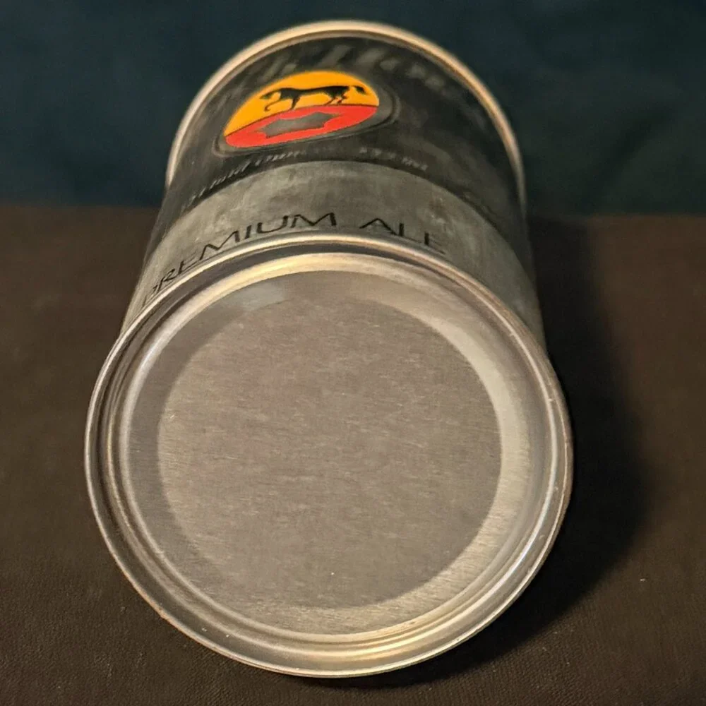 Black Horse Ale vintage beer can (black)